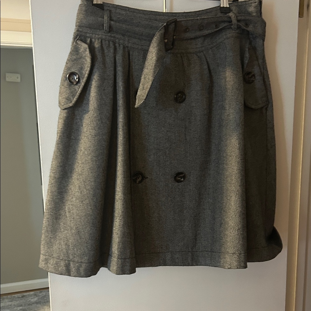 Faux wool skirt- well loved